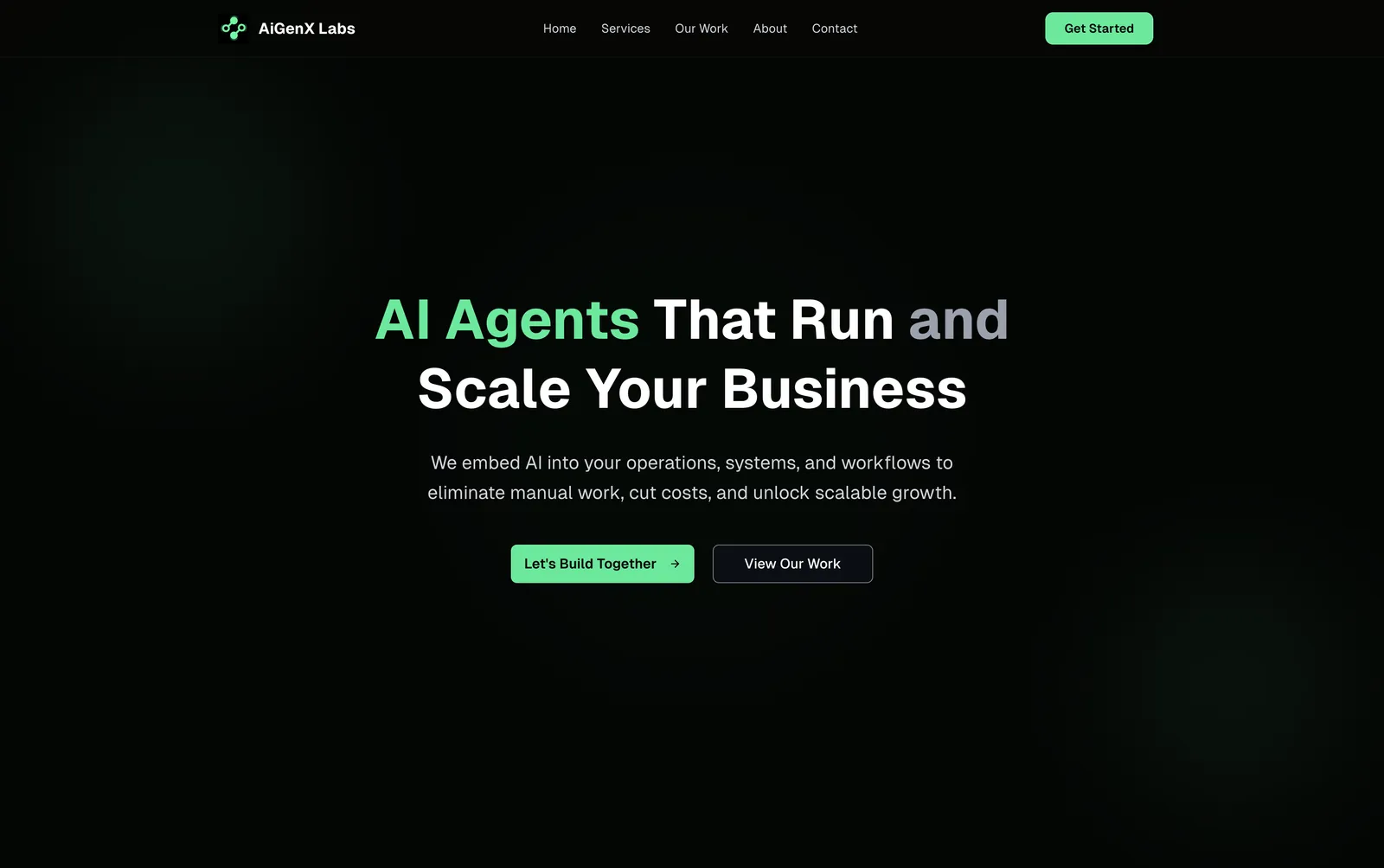 A colorful interface composition